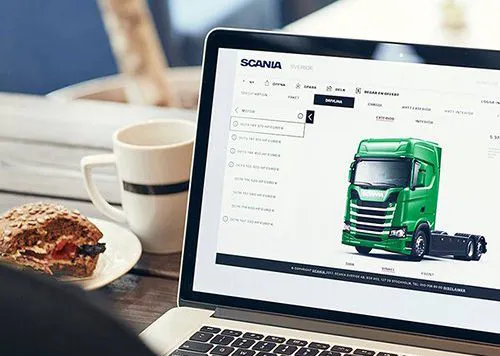 Scania Konfigurator, Bygg din lastbil, Be-Ge Lastbilar AB